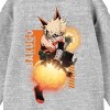 My Hero Academia Bakugo Boy's Athletic Heather Long Sleeve Sweatshirt - 2 of 2