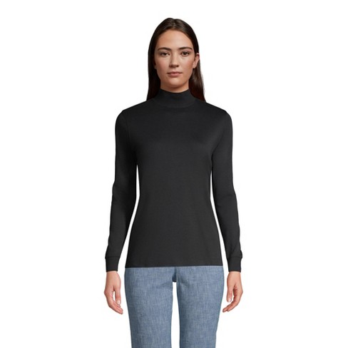 Lands end clearance women's mock turtleneck