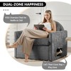 Aukfa Chenille Cat Couch w/ Pet Tunnel – Removable Cushion & Free Toy  High-Density Foam, Washable Cover – Cat-Friendly Furniture for Living Room - 4 of 4