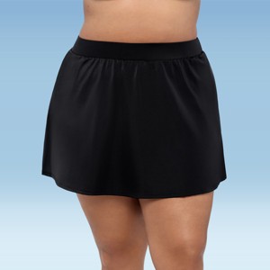 Trimshaper Women's Plus Swim Skirt - 1 of 3