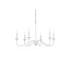 Elegant Lighting Rohan 36 inch chandelier in White - 3 of 4