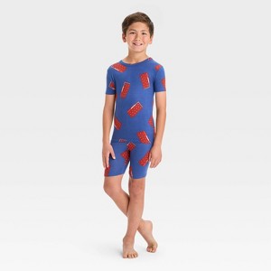 Boys' 2pc Tight Fit Knit Sweater Pajama Set - Cat & Jack™ - 1 of 4