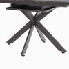 NicBex Dining Table for 6 Kitchen Table Rectangular Extendable Dining Table Modern Minimalist Table and X shape Legs for Dining Room - 3 of 4
