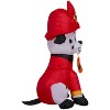 Gemmy Airblown Inflatable Firefighter Dog, 3.5 ft Tall, Multicolored - 4 of 4