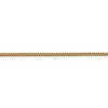 Black Bow Jewelry 1.5mm, 14k Yellow Gold, Solid Franco Chain Bracelet - 2 of 4