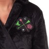 Wicked Robe Women's Elphaba and Glinda Wand Broom Charm Bathrobe For Adults - 2 of 4
