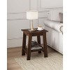 2-Tier End Table, Side Table with Bottom Shelf, Nightstand for Small Spaces - 2 of 4