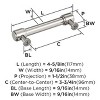 Amerock Faircrest Pull for Cabinets, Drawers, and Furniture - 4 of 4