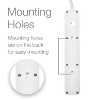 Digital Energy® 6-Outlet Surge Protector Power Strip with 2 USB Ports - 4 of 4