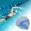 Unique Bargains Silicone Whale Tail Pattern Waterproof Swim Cap 1 Pc - 2 of 4