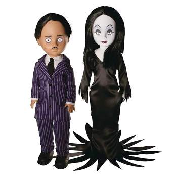 Mezco Toyz LDD Living Dead Dolls Presents The Addams Family | Gomez & Morticia
