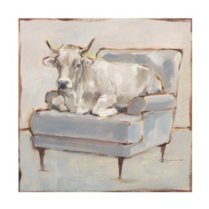 Ethan Harper 'Moo-ving In III' Canvas Art - 1 of 4