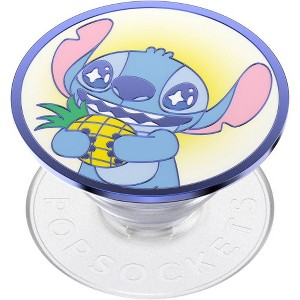 PopSockets Disney PopGrip Cell Phone Grip & Stand - Stitch's Pineapple Bliss - 1 of 4