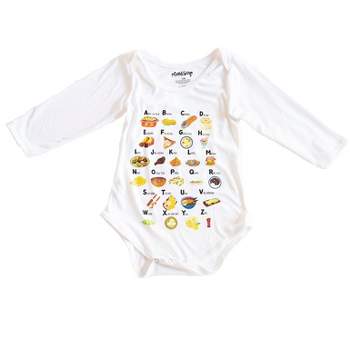 Mixed Up Clothing Toddler Alphabet Long Sleeve Bodysuit