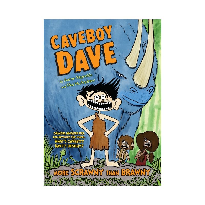 Caveboy Dave: More Scrawny Than Brawny - by  Aaron Reynolds (Hardcover), 1 of 2