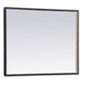Elegant Lighting Pier 24x30 inch LED Mirror with Adjustable Color Temperature 3000K/4200K/6400K in Black - 4 of 4