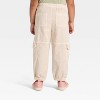 Toddler Girls' Cargo Jogger Pants - Cat & Jack™ - 2 of 3