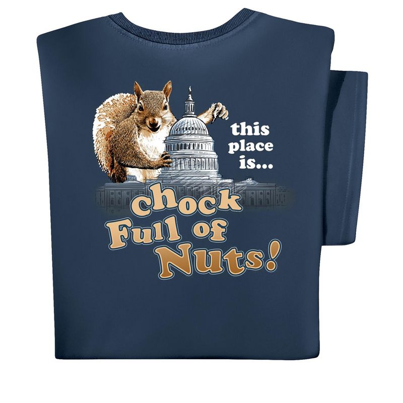 Collections Etc Chock Full of Nuts Novelty Short Sleeve Graphic T-Shirt, 4 of 6