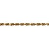 Black Bow Jewelry 4.5mm, 14k Yellow Gold, D/C Quadruple Rope Chain Bracelet - 2 of 4