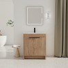 Dexmalle 30" Freestanding Bathroom Vanity with White Ceramic Sink & 2 Soft-Close Cabinet Doors - 2 of 4