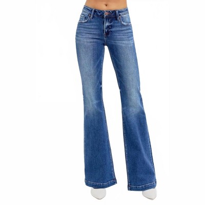 Women's Low-rise Flare Jeans - RISEN
