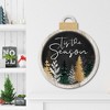 Tis the Season Pines Hanging Ornament Artboard - 2 of 2