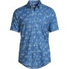 Lands' End Men's Short Sleeve No Iron Twill Shirt - 3 of 4
