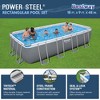 Bestway Power Steel Rectangular Above Ground Swimming Pool Set - 2 of 4