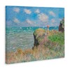 Stupell Industries Classic Monet Cliff Walk Canvas Art, 48" x 36" - 2 of 4