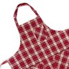 Linen Bib Kitchen Apron with Front Pockets for Men & Women - Solino Home - 3 of 4