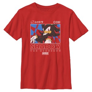 Boys Sonic the Hedgehog Shadow Portrait T Shirt - 1 of 4