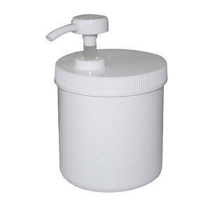 Royal Massage 16oz Empty Massage Oil/Lotion/Cream Pump Jar with Lock Twist Top - 1 of 1