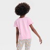 Girls' Short Sleeve Textured Knit T-Shirt - Cat & Jack™ - 2 of 3