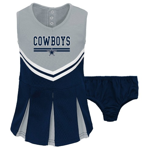 Nfl Dallas Cowboys Toddler Girls' Cheer Pajama Set : Target