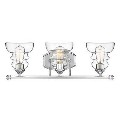 Millennium Lighting Brighton 3 - Light Vanity in  Chrome