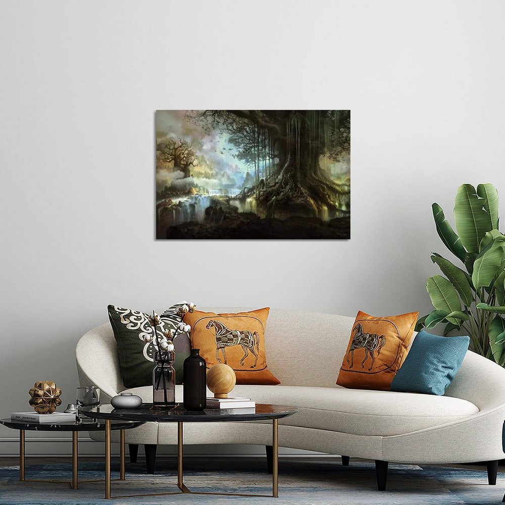 Photos - Other Decoration iCanvas 32"x48" Tree of Life by Ferdinand Ladera Canvas Print Wall Art