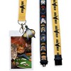 Star Trek Lanyard Cat Poker Breakaway ID Badge Holder with Charm Keychain Multicolored - 2 of 4