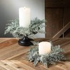 Sullivans Artificial Christmas White Bubble Cedar Accent Ring  Green  Indoor Christmas DÃƒÂ©cor - 3 of 3