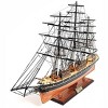 Model Ship 34.5" - Cutty Sark Clipper Replica No Sail with Painted Hull Display By Old Modern Handicrafts - 3 of 4