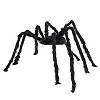 Joyfy 5 Ft Spider Halloween Outdoor Decorations, Scary Hairy Spider Plush Spider for Yard Patio Lawn Garden Window Creepy Halloween Decor Props - 2 of 4