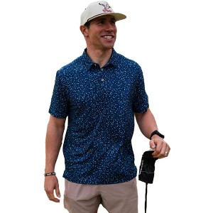 Burlebo Men's Performance Short Sleeve Polo Golf Shirt - 1 of 3