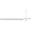 EVERLY JEWELRY | Sterling Silver 3.3mm Herringbone Chain Bracelet, 7.25 inch - 4 of 4