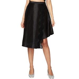 Rachel Roy Womens Lace-insert Asymmetrical A-line Skirt - 1 of 1