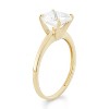 Designs By Gioelli 10K Yellow Gold Cushion Gemstone Solitaire Ring - 2 of 3