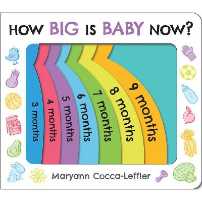 How Big Is Baby Now? - by  Maryann Cocca-Leffler (Board Book)