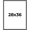 PosterPalooza | Flat Silver Picture Frame - UV Acrylic, Foam Board Backing, Hanging Hardware - 2 of 4