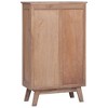 vidaXL Highboard 23.6"x11.8"x39.4" Solid Teak Wood - 4 of 4