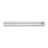 Chisel Stainless Steel Polished and Grooved with Cubic Zirconia Tie Bar - 2 of 3