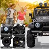 24V 2-Seater Kids Ride On Truck, Electric Battery Powered Car with 2WD/4WD Switch, Remote Control, Trunk, LED Lights, Music & Suspension - 3 of 4