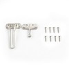 Unique Bargains Household Hotel Metal Security Door Buckle Silver Tone 4" x 2.5" x 0.8" - 3 of 4
